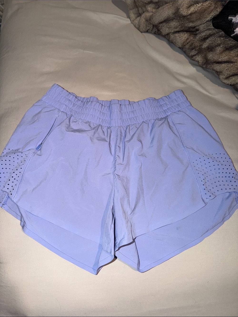 Athleta Lavender Athletic Running Shorts